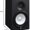YAMAHA HS8 8-Inch Powered Studio Monitor Black Pair