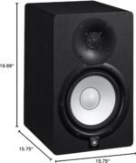 YAMAHA HS8 8-Inch Powered Studio Monitor Black Pair - Image 7