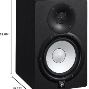 YAMAHA HS8 8-Inch Powered Studio Monitor Black Pair