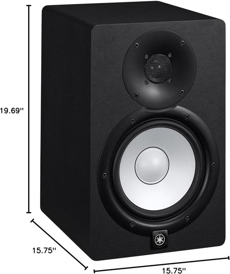 YAMAHA HS8 8-Inch Powered Studio Monitor Black Pair
