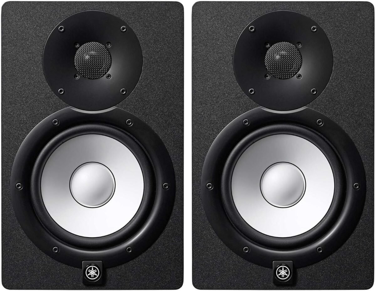 YAMAHA HS8 8-Inch Powered Studio Monitor Black Pair - Image 2