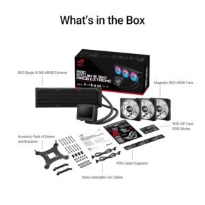 HTT-1.jpg ASUS ROG RYUJIN III 360 ARGB EXTREME AIO CPU liquid cooler AMD, Intel Utra Core all-in-one