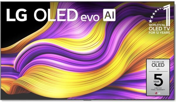 LG 83-Inch Class OLED evo AI 4K G5 Series Smart TV OLED83G5WUA, 2025 Alexa Built-in Dolby Atmos, Dolby Vision, HDR10