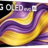 LG 83-Inch Class OLED evo AI 4K G5 Series Smart TV OLED83G5WUA, 2025 Alexa Built-in Dolby Atmos, Dolby Vision, HDR10