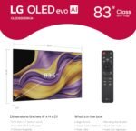 LG 83-Inch Class OLED evo AI 4K G5 Series Smart TV OLED83G5WUA, 2025 Alexa Built-in Dolby Atmos, Dolby Vision, HDR10 - Image 5