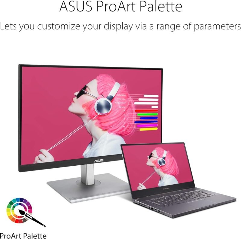 ASUS ProArt Display 27" Monitor PA278CV - WQHD 2560 x 1440, IPS, 100% sRGB