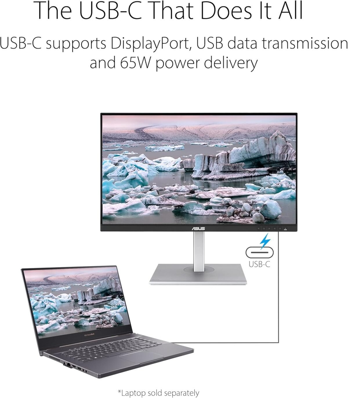 ASUS ProArt Display 27" Monitor PA278CV - WQHD 2560 x 1440, IPS, 100% sRGB - Image 7