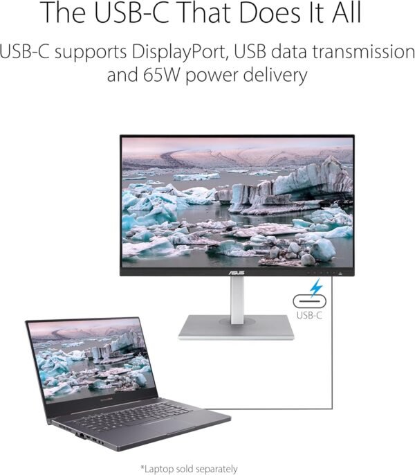 ASUS ProArt Display 27" Monitor PA278CV - WQHD 2560 x 1440, IPS, 100% sRGB