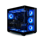 Panorama XL Gaming PC Desktop (NVD GeForce RTX 5080, Intel 24-Core i9-14900KF Processor, 96GB DDR5 RAM, 4TB Gen4 NVMe SSD, WiFi 6E
