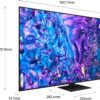 Samsung 65 Inch QLED TV, Q70D, 4K-2024