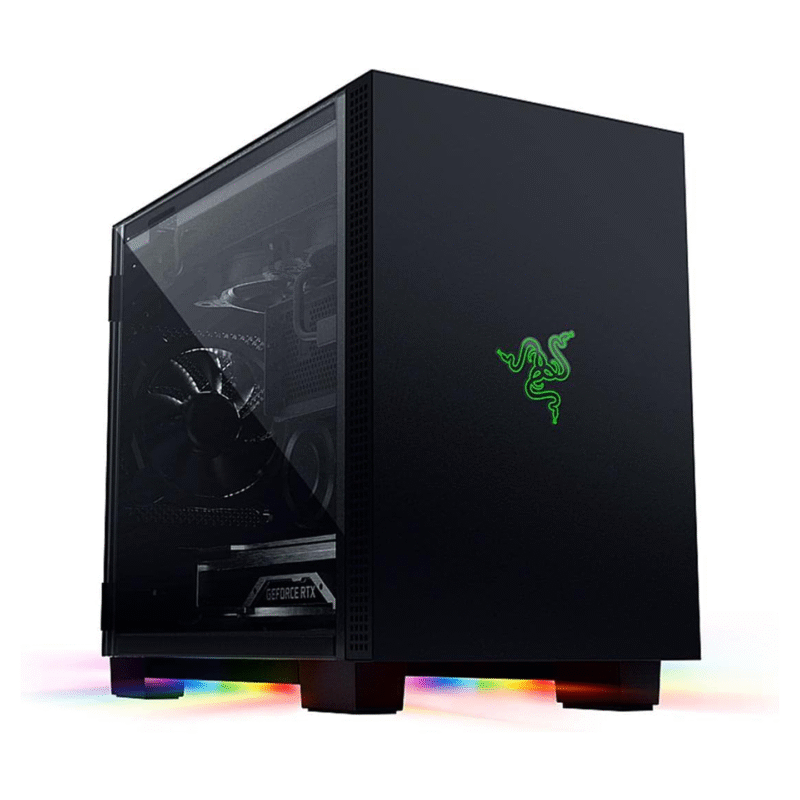 Razer case Razer Tomahawk Gaming Case - Dual-Sided Tempered Glass-Mini-ITX