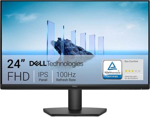 Dell 24 Monitor SE2425HM 23.8-inch Full HD 1920x108016:9 100Hz Display, IPS Panel