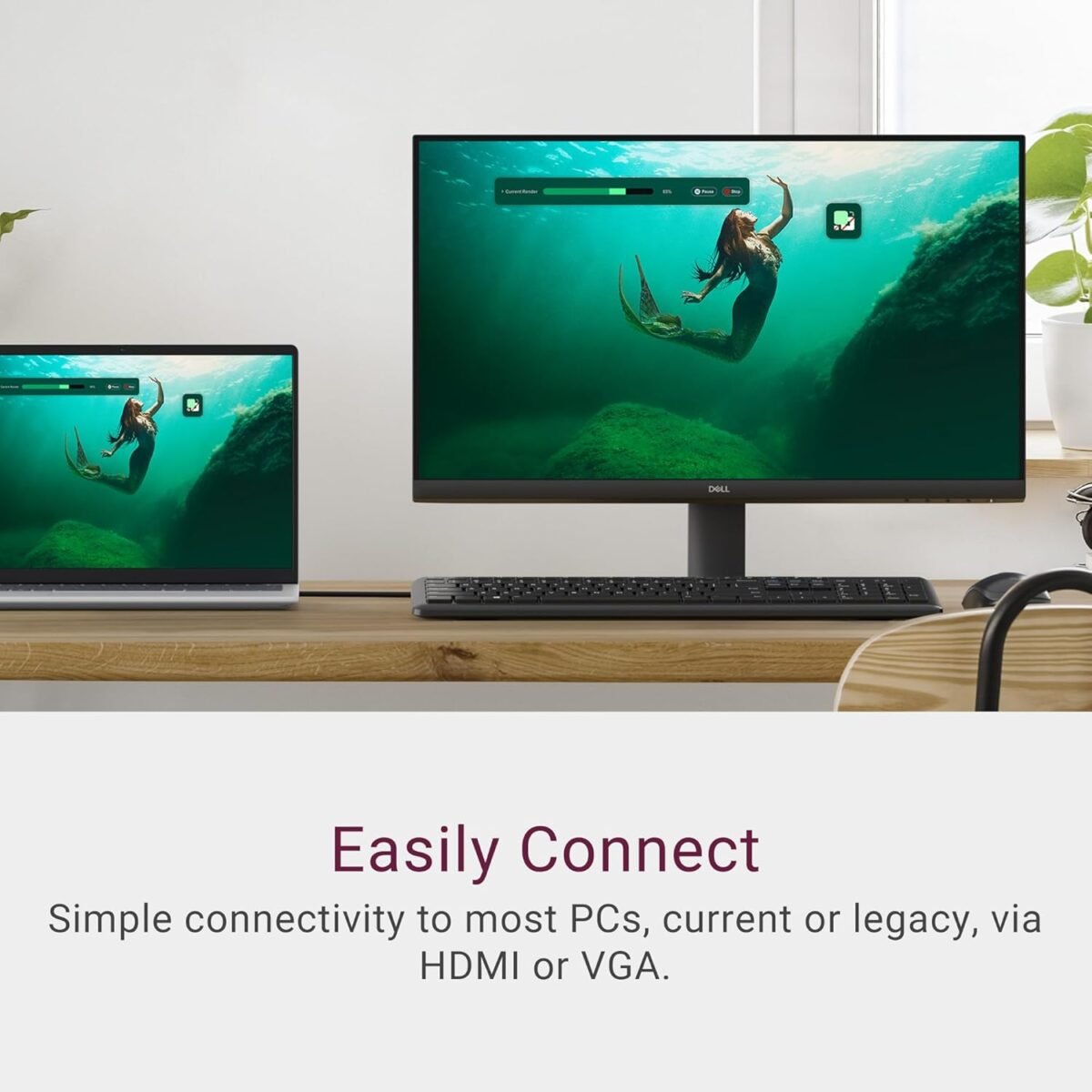 Dell 24 Monitor SE2425HM 23.8-inch Full HD 1920x108016:9 100Hz Display, IPS Panel - Image 8