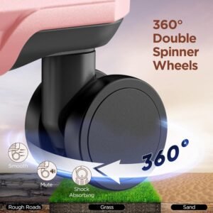 SHOWKOO Luggage Sets Of 3 | 20'' 24''28''| Suitcase Hardside Expandable