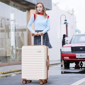 SHOWKOO Luggage Sets Of 3 | 20'' 24''28''| Suitcase Hardside Expandable