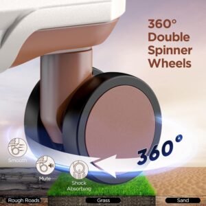 SHOWKOO Luggage Sets Of 3 | 20'' 24''28''| Suitcase Hardside Expandable