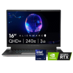 Alienware X16 R2 Gaming Laptop - 16-inch QHD+ 240Hz 3ms Display, Intel Core Ultra 7-155H, 16GB LPDDR5X RAM, 1TB SSD, NVIDIA GeForce RTX 4070 8GB GDDR6