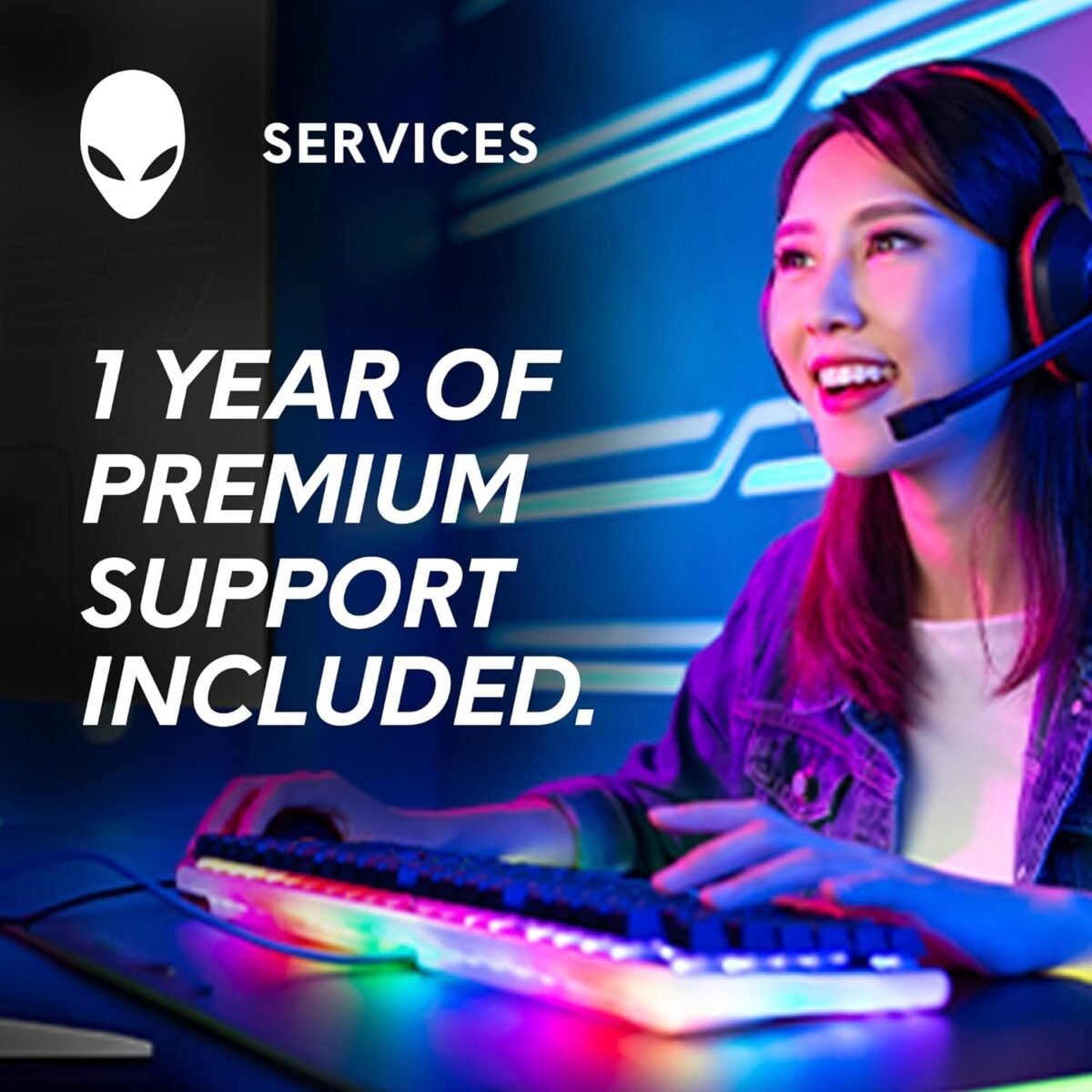 Alienware X16 R2 Gaming Laptop - 16-inch QHD+ 240Hz 3ms Display, Intel Core Ultra 7-155H, 16GB LPDDR5X RAM, 1TB SSD, NVIDIA GeForce RTX 4070 8GB GDDR6 - Image 5
