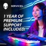 Alienware X16 R2 Gaming Laptop - 16-inch QHD+ 240Hz 3ms Display, Intel Core Ultra 7-155H, 16GB LPDDR5X RAM, 1TB SSD, NVIDIA GeForce RTX 4070 8GB GDDR6 - Image 5