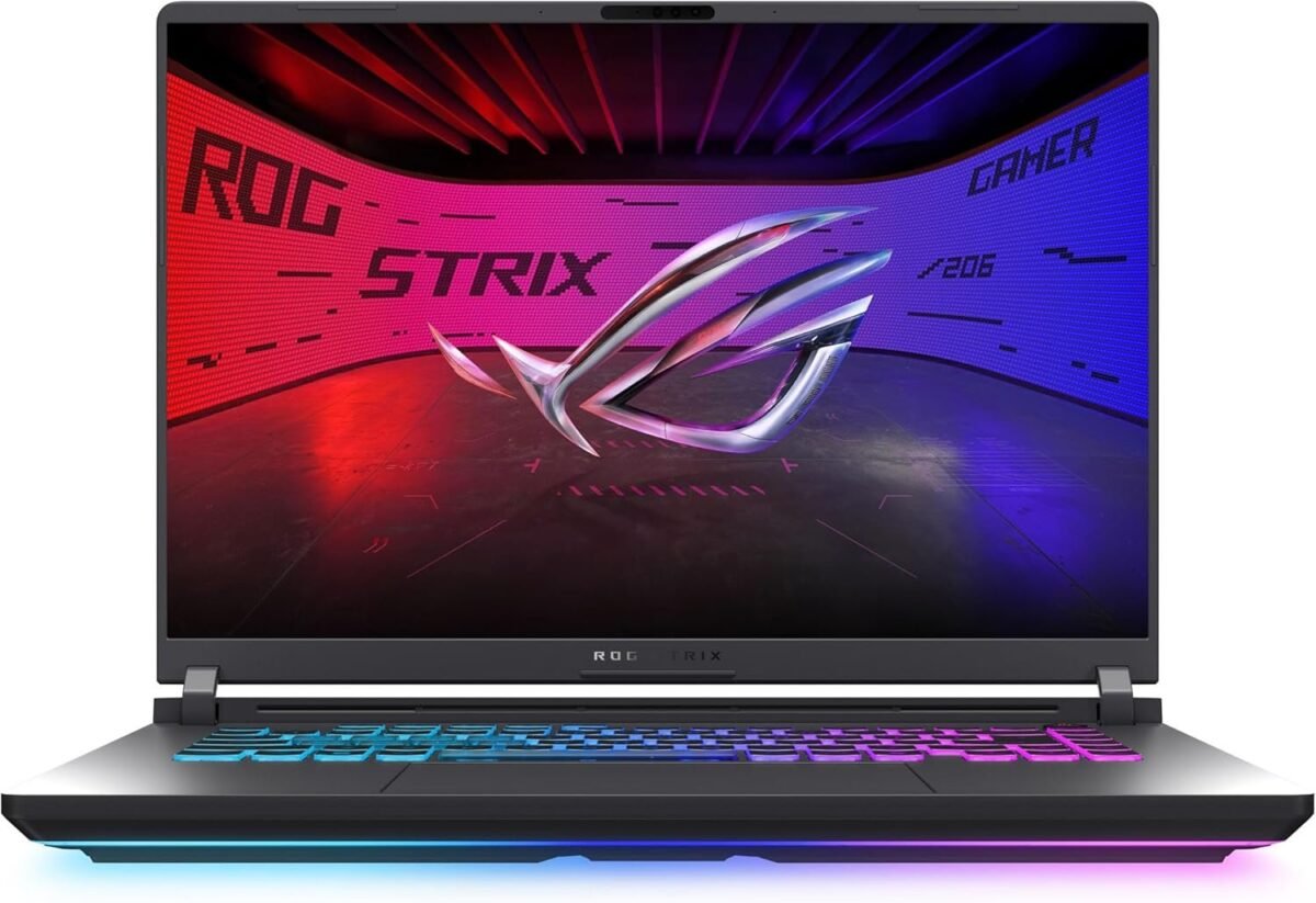 ASUS ROG Strix G16 (2025) Gaming Laptop, 16” FHD+ 16:10 165Hz/3ms Display, NVIDIA® GeForce RTX™ 5060 Laptop GPU, Intel® Core™ i7 - Image 3