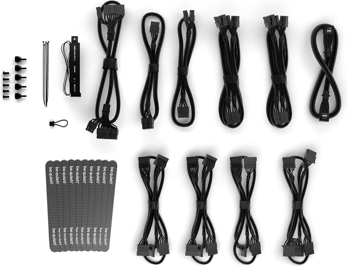 be quiet! Dark Power 13 1000W Quiet Performance Power Supply | 80 Plus Titanium Efficiency | ATX 3.1| PCIe 5 | Modular | BN661 - Image 3