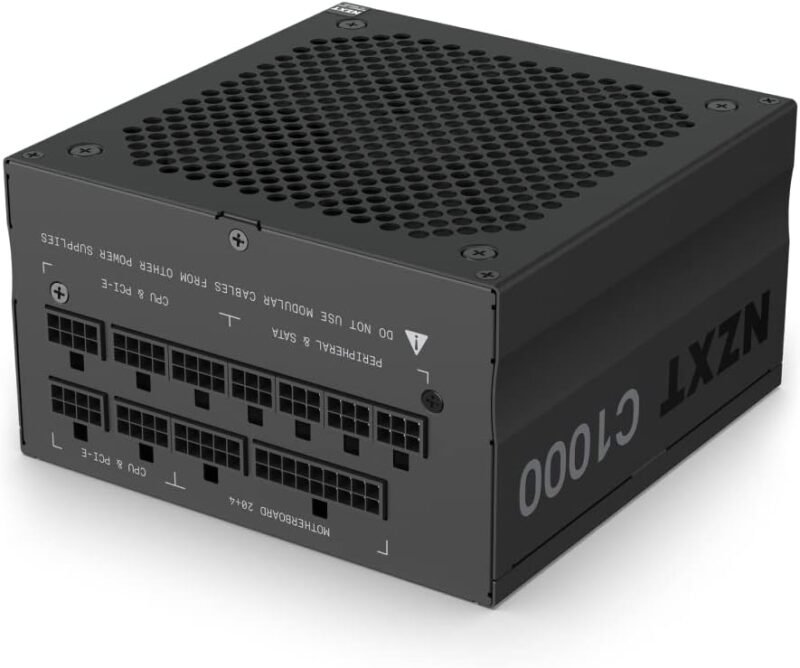 NZXT C1000 PSU PA-0G1BB-UK - 1000 Watt PSU Gold Certified