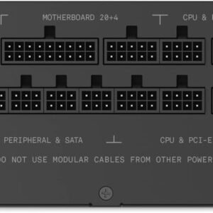 NZXT C1000 PSU PA-0G1BB-UK - 1000 Watt PSU Gold Certified