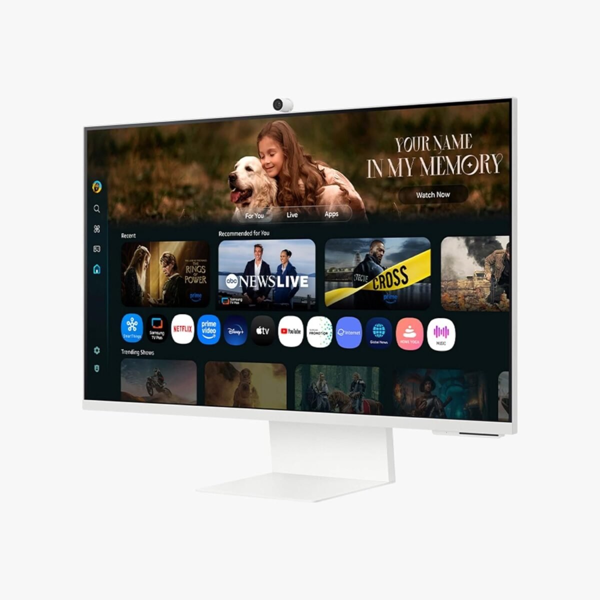 SAMSUNG 32-Inch M8 (M80D) Series 4K UHD Smart Monitor with Streaming TV, Speakers, HDR10+ - Image 2