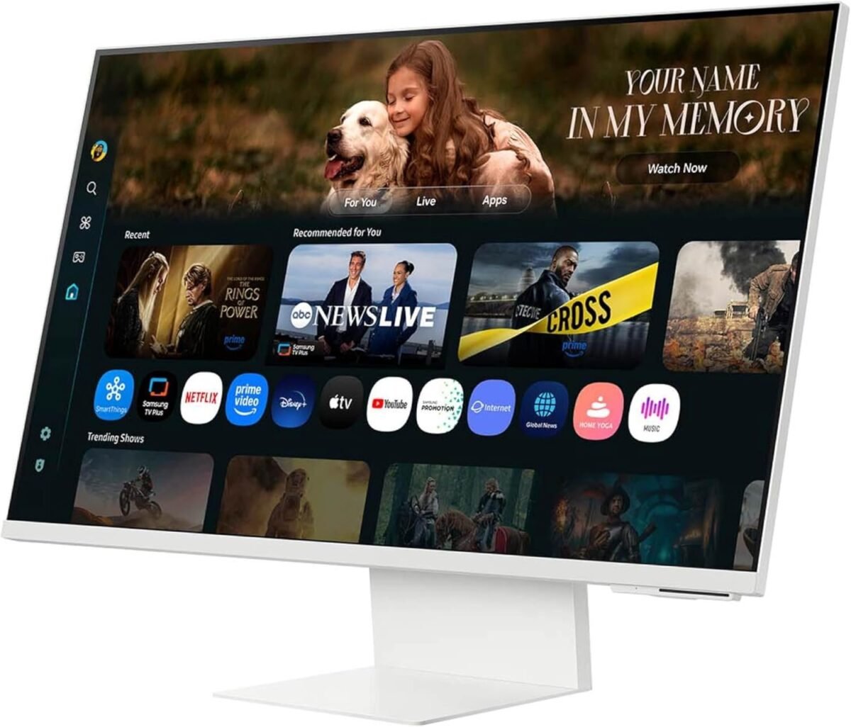 SAMSUNG 32-Inch M8 (M80D) Series 4K UHD Smart Monitor with Streaming TV, Speakers, HDR10+ - Image 5