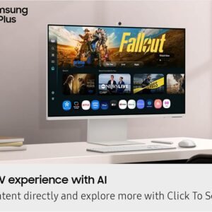 SAMSUNG 32-Inch M8 (M80D) Series 4K UHD Smart Monitor with Streaming TV, Speakers, HDR10+