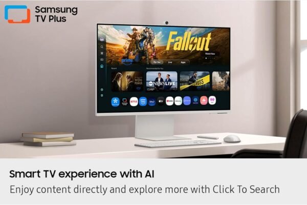 SAMSUNG 32-Inch M8 (M80D) Series 4K UHD Smart Monitor with Streaming TV, Speakers, HDR10+