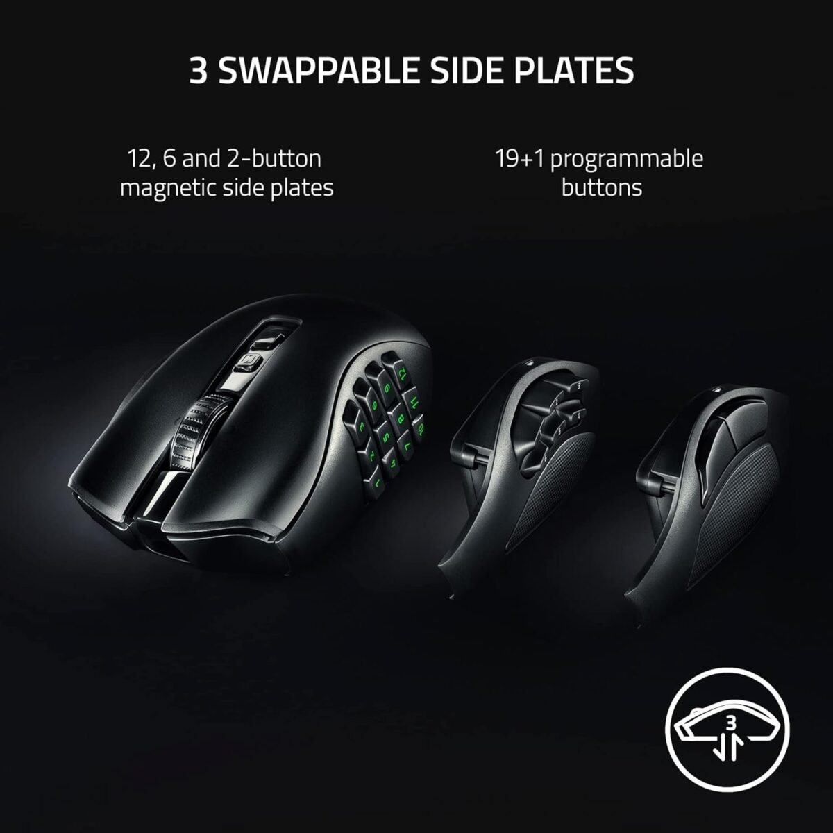 Razer Naga V2 Pro Wireless MMO Gaming Mouse - Image 5