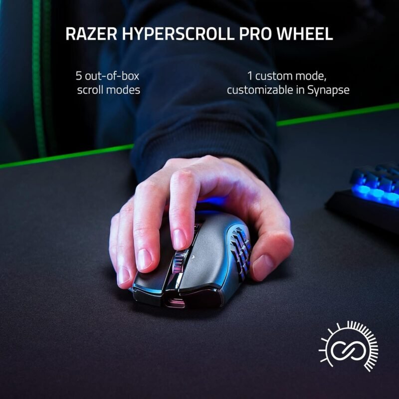 Razer Naga V2 Pro Wireless MMO Gaming Mouse