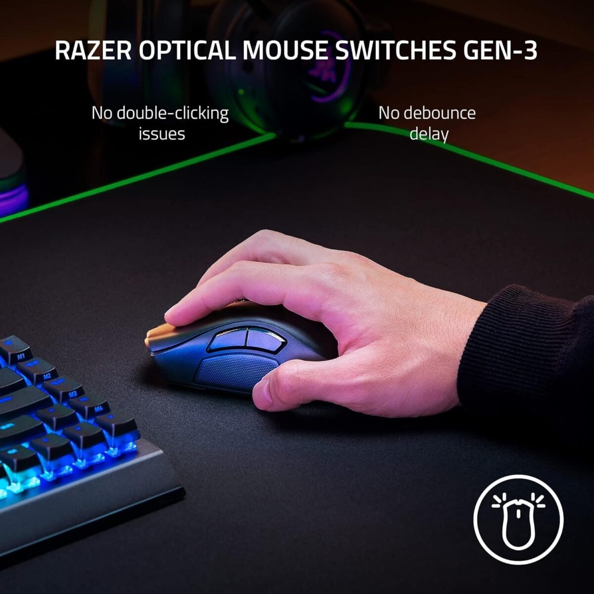 Razer Naga V2 Pro Wireless MMO Gaming Mouse - Image 6