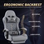 Gaming Chair, 400 lbs Adult Chair, High Back Computer Chair with Footrest and Linked Armrests, Office Video Game Chair with Lumbar Support - Image 8