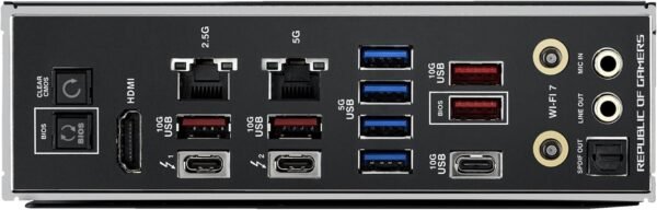 ASUS ROG Maximus Z890 Hero Intel Z890 LGA 1851 ATX Motherboard, Advanced AI PC-Ready, 22+2+1+2 Stages, DDR5, WiFi 7, 3X PCIe® 5.0