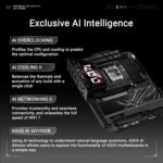 ASUS ROG Maximus Z890 Hero Intel Z890 LGA 1851 ATX Motherboard, Advanced AI PC-Ready, 22+2+1+2 Stages, DDR5, WiFi 7, 3X PCIe® 5.0 - Image 3