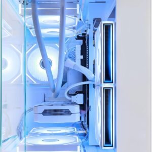 HELLOLAND Ocean of Stars Gaming PC Desktop - AMD Ryzen 7 7700 8-Core 3.8 GHz- RTX 5060 8GB- 32GB DDR5 RAM 6000MHz-1TB PCIe SSD