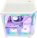 HELLOLAND Ocean of Stars Gaming PC Desktop - AMD Ryzen 7 7700 8-Core 3.8 GHz- RTX 5060 8GB- 32GB DDR5 RAM 6000MHz-1TB PCIe SSD - Image 8