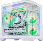 LXZ Desktop PC Computer Ryzen 5-5600GT, 16G DDR4 RAM, 512G NVME SSD, Tower Computer with Wi-Fi - Image 12