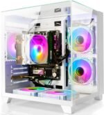 LXZ Desktop PC Computer Ryzen 5-5600GT, 16G DDR4 RAM, 512G NVME SSD, Tower Computer with Wi-Fi - Image 11