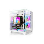 LXZ Desktop PC Computer Ryzen 5-5600GT, 16G DDR4 RAM, 512G NVME SSD, Tower Computer with Wi-Fi - Image 3