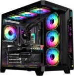 Game ON Gaming PC Case – ATX/M-ATX/ITX ARGB Pre-Installed Fans - Image 5