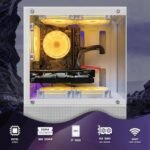 STGAubron Gaming PC Desktop, Radeon RX 580 16G GDDR5, Intel 10th Gen G5905 3.5G, 16G DDR4, 1T SSD, WiFi, BT 5.0 - Image 3