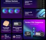 ASUS GeForce RTX 5090 Astral LC Overclocked Liquid Cooled 32GB GDDR7 PCIe 5.0 Graphics Card - Image 4