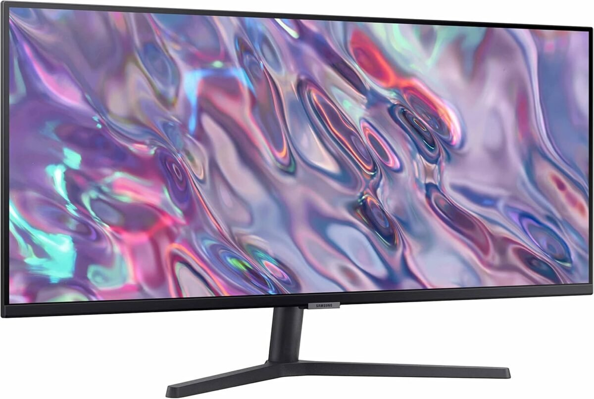 SAMSUNG 34" ViewFinity S50GC Series Ultra-WQHD Monitor, 100Hz HDR10, - Image 3