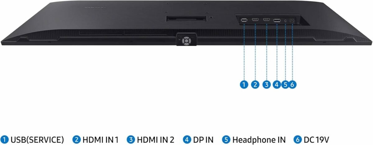 SAMSUNG 34" ViewFinity S50GC Series Ultra-WQHD Monitor, 100Hz HDR10, - Image 8