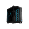 Asus TUF Gaming GT502 Horizon With Pre-Installed ARGB Fans Black Modular ATX Dual Chamber Case
