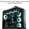 Asus TUF Gaming GT502 Horizon With Pre-Installed ARGB Fans Black Modular ATX Dual Chamber Case