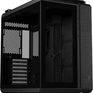 tuff Asus TUF Gaming GT502 Horizon With Pre-Installed ARGB Fans Black Modular ATX Dual Chamber Case